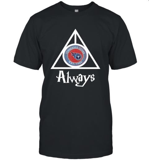 Always Love The Tennessee Titans x Harry Potter Mashup Unisex Jersey Tee