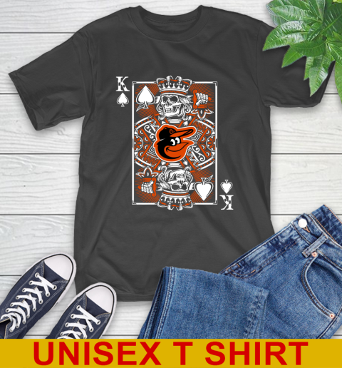 Baltimore Orioles MLB Baseball The King Of Spades Death Cards Shirt T-Shirt
