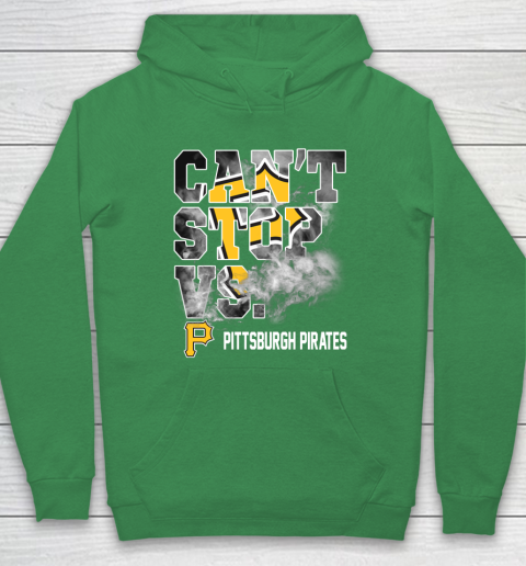 MLB Pittsburgh Pirates Baseball Can't Stop Vs Pirates Hoodie 5
