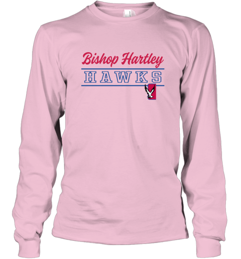Bishop Hartley High School Hawks Pullover Hoodie C4 Long Sleeve T-Shirt