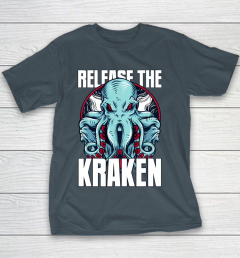 Release the Kraken Youth T-Shirt 5