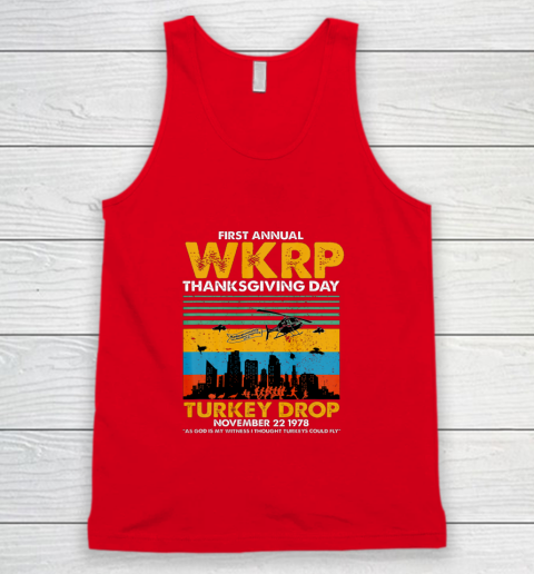 Wkrp Turkey Drop Shirt Turkey Drop T Shirt Turkey Drop Retro Tank Top 5