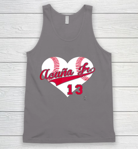 Ronald Acuna Jr Baseball Heart Gameday Tank Top 6