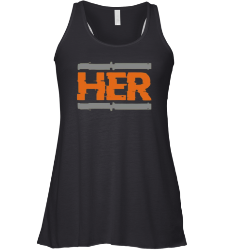 5 Olive Army Solar Orange Shirt Match Her Racerback Tank