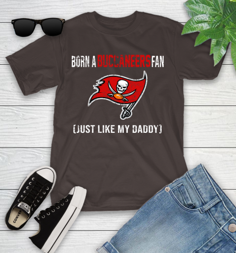 NFL Tampa Bay Buccaneers Football Loyal Fan Just Like My Daddy Shirt Youth T-Shirt 6