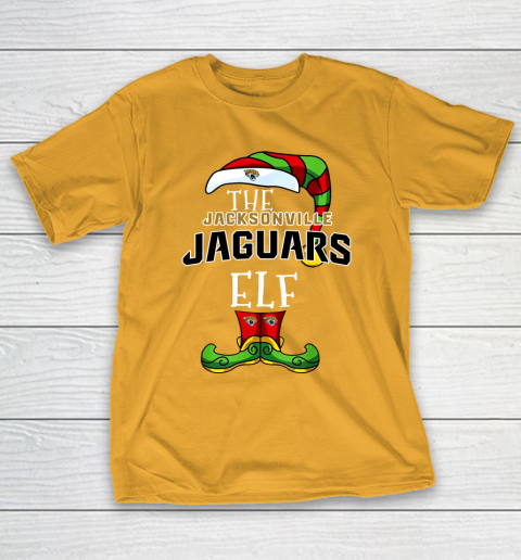 Jacksonville Jaguars Christmas ELF Funny NFL T Shirt Tee For Sports