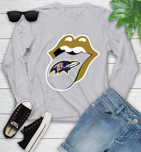 Baltimore Ravens NFL Football Lips I Root For My Team Adoring Fan 129