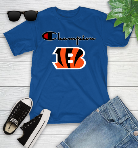 NFL Football Cincinnati Bengals Champion Shirt Youth T-Shirt 6