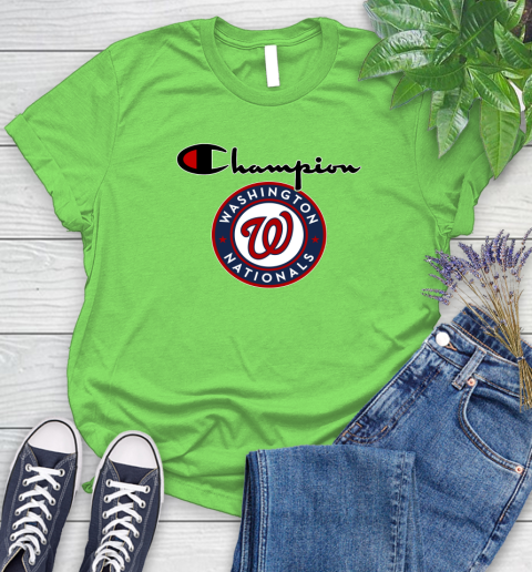 MLB Baseball Washington Nationals Champion Shirt Women's T-Shirt 7