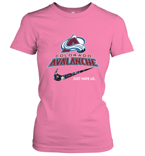 NHL Team Colorado Avalanche x Nike Just Hate Us Hockey Women's T-Shirt