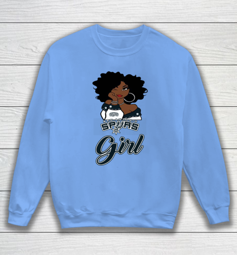 San Antonio Spurs Girl NBA Sweatshirt 9