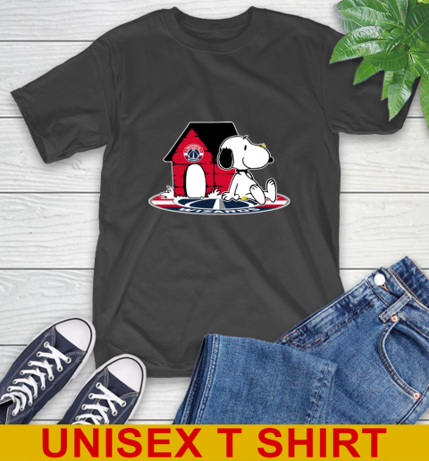 NBA Basketball Washington Wizards Snoopy The Peanuts Movie Shirt T-Shirt 2