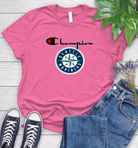 MLB Baseball Seattle Mariners Champion Shirt Women's T-Shirt 11