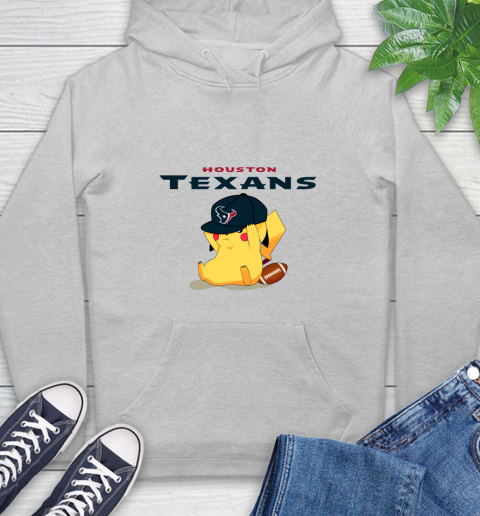 NFL Pikachu Football Sports Houston Texans Hoodie 6