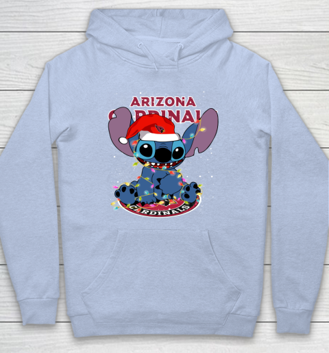Arizona Cardinals NFL Football noel stitch Christmas Hoodie 5