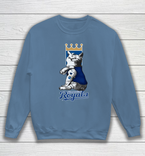 MLB Baseball My Cat Loves Kansas City Royals Sweatshirt 6