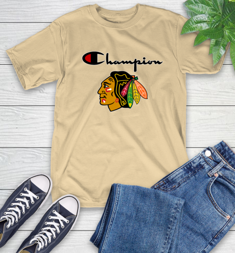 NHL Hockey Chicago Blackhawks Champion Shirt T-Shirt 6