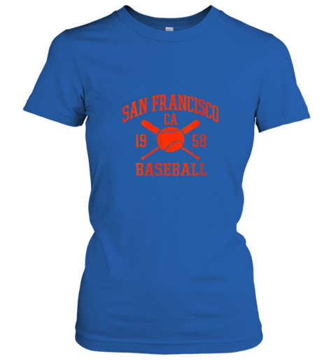 p9xs womens san francisco baseball vintage sf the city giant gift ladies t shirt 20 front royal