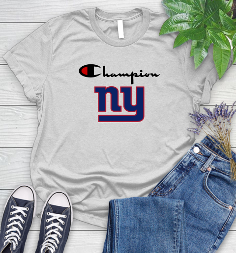 NFL Football New York Giants Champion Shirt Women's T-Shirt