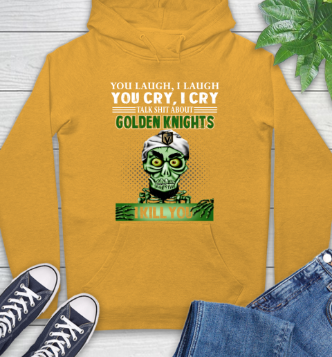 NHL Talk Shit About Vegas Golden Knights I Kill You Achmed The Dead Terrorist Jeffrey Dunham Hockey Hoodie 2