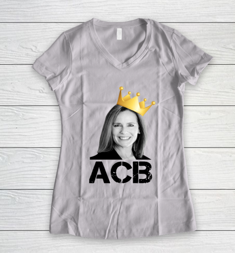 Notorious ACB Amy Coney Barrett Republican Women's V-Neck T-Shirt
