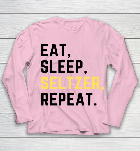 Bud Light Seltzer  Eat Sleep Seltzer Repeat Youth Long Sleeve 6