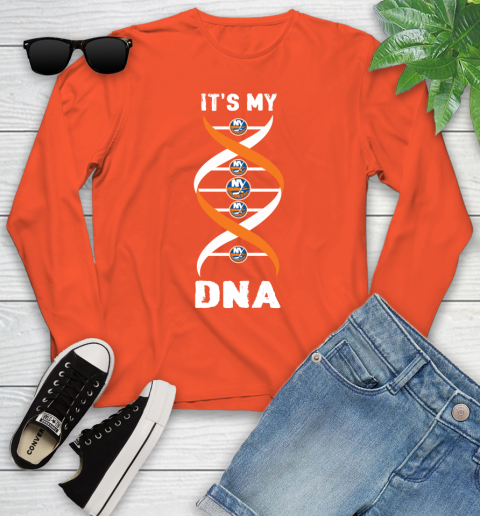 New York Islanders NHL Hockey It's My DNA Sports Youth Long Sleeve 3