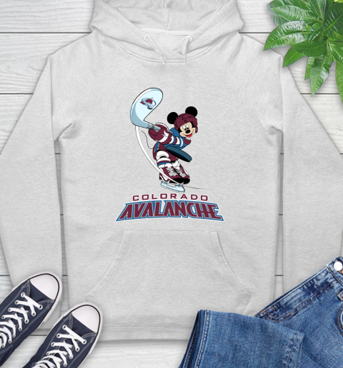 NHL Hockey Colorado Avalanche Cheerful Mickey Mouse Shirt Hoodie 2
