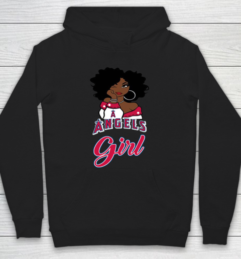 Los Angeles Angelss Girl MLB Hoodie 2
