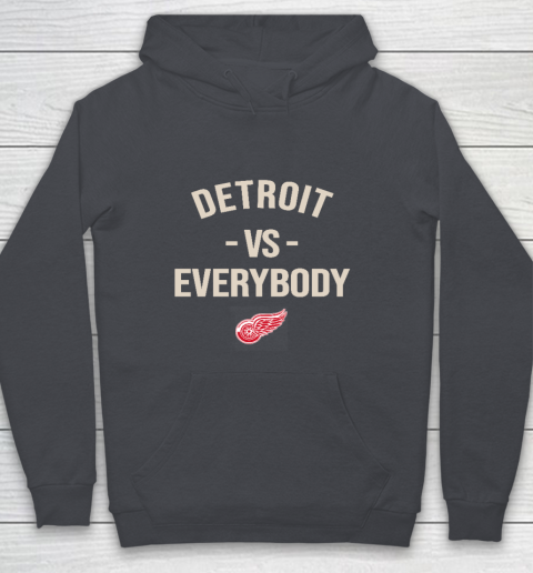 Detroit Red Wings Vs Everybody Youth Hoodie 5