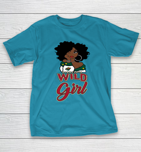 Minnesota Wild Girl NHL T-Shirt 8