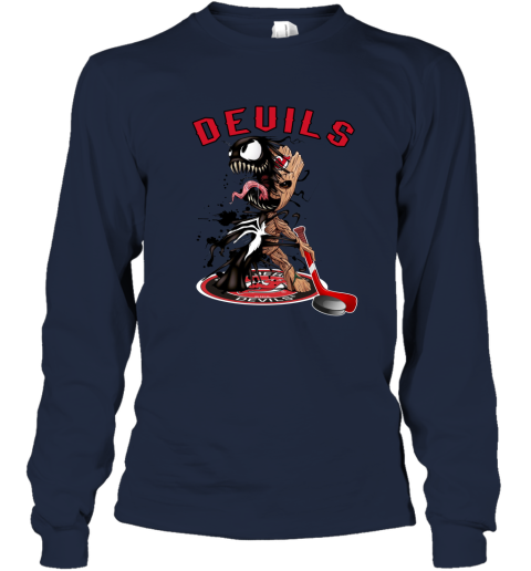 New Jersey Devils NHL Hockey Groot Marvel Guardians Of The Galaxy Youth  Sweatshirt