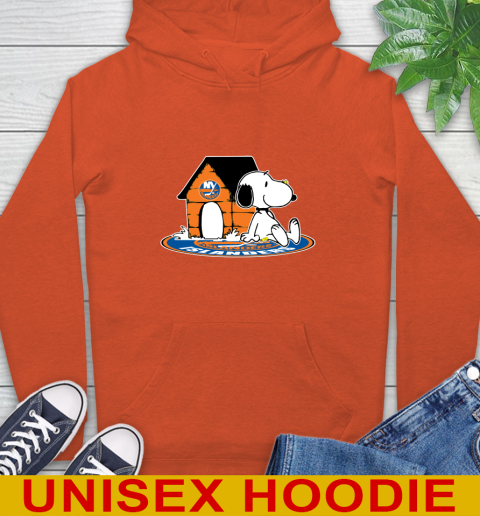 NHL Hockey New York Islanders Snoopy The Peanuts Movie Shirt Hoodie 5