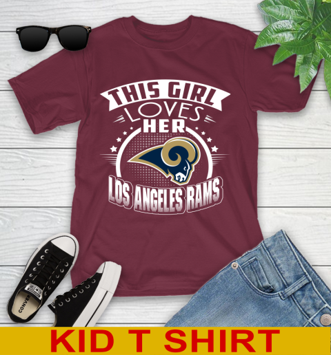 Los Angeles Rams NFL Football This Girl Loves Her Team 101