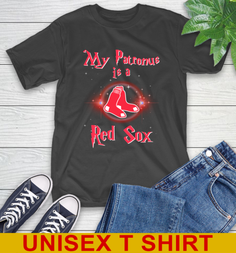 MLB Baseball Harry Potter My Patronus Is A Boston Red Sox T-Shirt