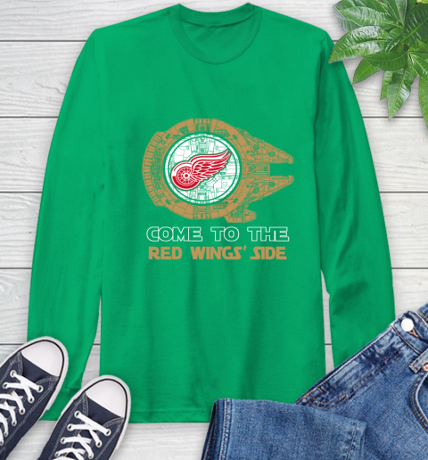 NHL Come To The Detroit Red Wings Wars Hockey Sports Long Sleeve T-Shirt 8