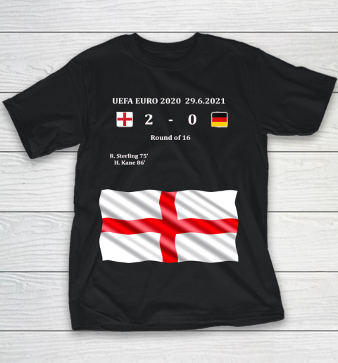 England Beat Germany 2  0 Uefa euro 2020 Round of 16 Youth T-Shirt
