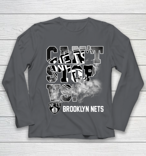 NBA Brooklyn Nets Basketball Can't Stop Vs Youth Long Sleeve 6