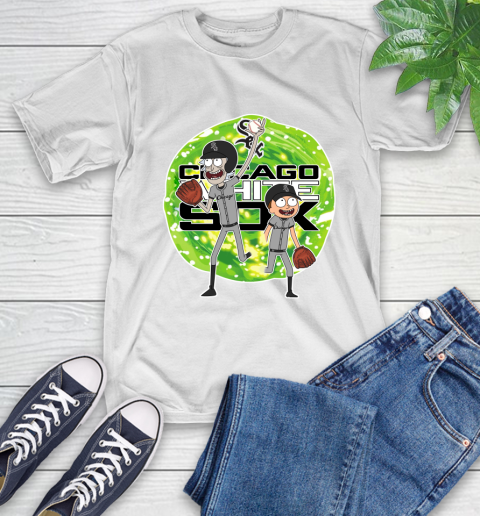 MLB Chicago White Sox Rick And Morty Baseball Sports T-Shirt