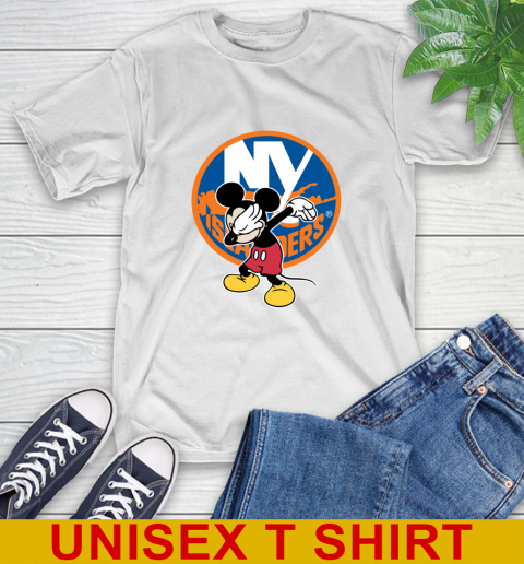 New York Islanders NHL Hockey Dabbing Mickey Disney Sports T-Shirt