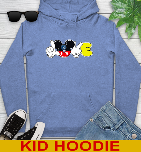 Minnesota Timberwolves NBA Basketball Love Mickey Disney Sports Youth Hoodie 12