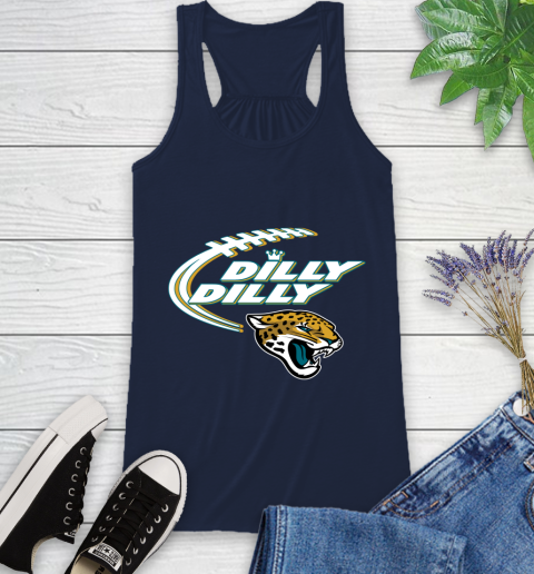NFL Jacksonville Jaguars Dilly Dilly Football Sports Racerback Tank 12