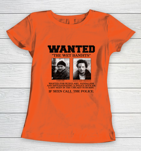 Home Alone Wanted The Wet Bandits Women's T-Shirt 2
