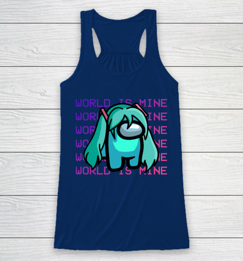 Among Us Shirt Hatsune Miku Imposter Racerback Tank 6