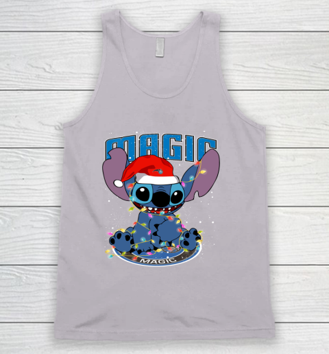 Orlando Magic NBA noel stitch Basketball Christmas Tank Top 2