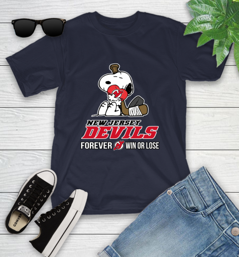 NHL The Peanuts Movie Snoopy Forever Win Or Lose Hockey New Jersey Devils 105