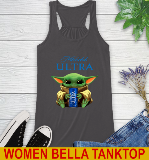 Star Wars Baby Yoda Hugs Michelob Ultra Beer Shirt 48
