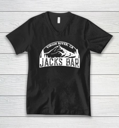Virgin River Jack's Bar V-Neck T-Shirt