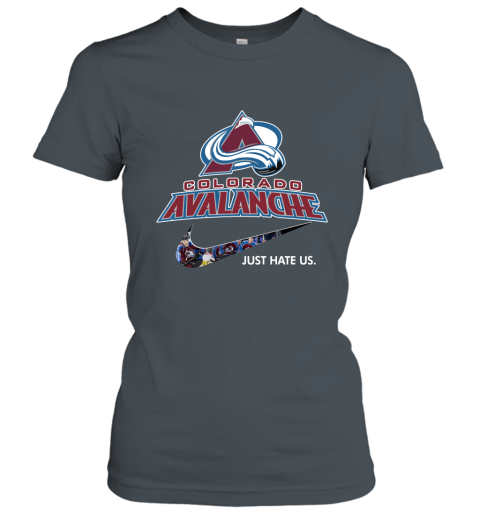 NHL Team Colorado Avalanche x Nike Just Hate Us Hockey Women's T-Shirt