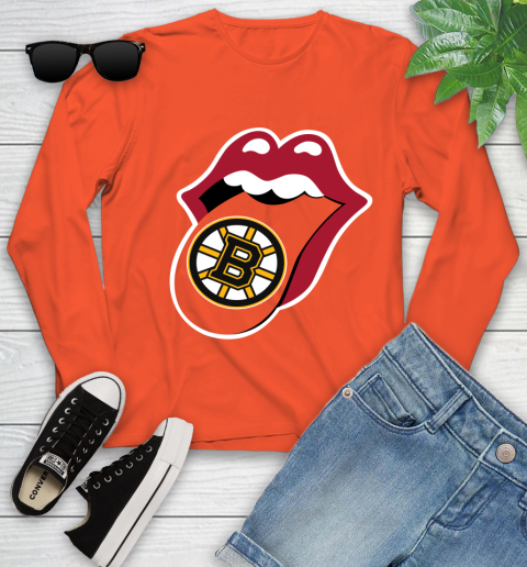 Boston Bruins NHL Hockey Lips I Root For My Team Adoring Fan 128